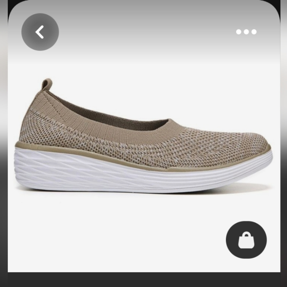 NWT Ryka Nell Slip-on Knit Fit Sneaker Shoes